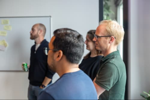 Overleg tussen collega's